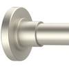 Brushed Nickel Shower Curtain Rods - 31-80 Inch Spring Tension