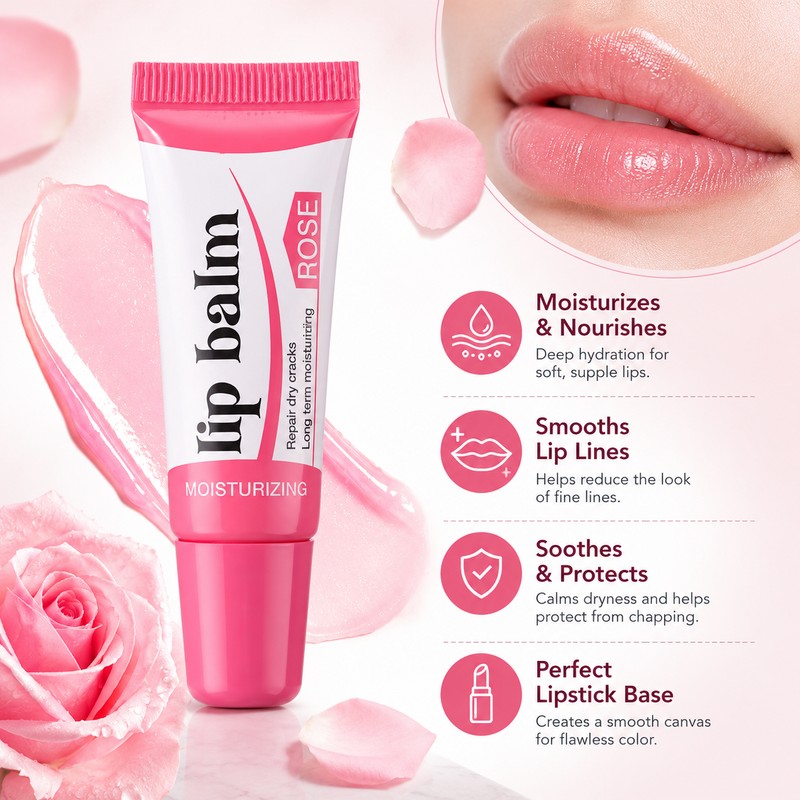 Moisturizing Lip Mask Balm for Dry Lips – Nourishing Serum