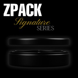 ZPACK Signature Series | Metal Can | Metal Container | Pouch Container | Small Storage Tin | (Black)