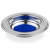 Steadfast Selections - (Offering Plate Blue Premium Stainless Steel Offering