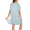 AVIIER Hospital Gowns for Women Open Back Adaptive Clothing Nightgowns