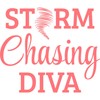 CafePress Storm Chasing Diva Storm Chaser Tornad 30"x60" Absorbent Cotton
