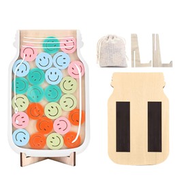 Smiley Face Magnetic Reward Behavior Jar,Incentive Jar for Classroom, Kids Incentive jar,Positive Behavior Reward Classroom Management