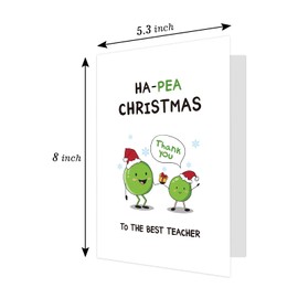 Funny Christmas Card for Teacher, Cute Christmas Gifts for Teacher, Unique Teacher Christmas Gifts Ideas, Punny Teacher Xmas Cards Gifts, Christmas Thank You to the Best Teacher Cards Gifts