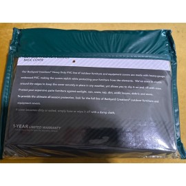 Backyard Creations Loveseat, Bench, Glider, Basic Cover New In Package