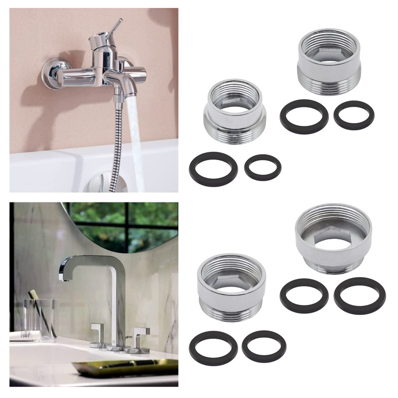 TopHomer 2 pieces 20 mm - 22 mm tap adapter,