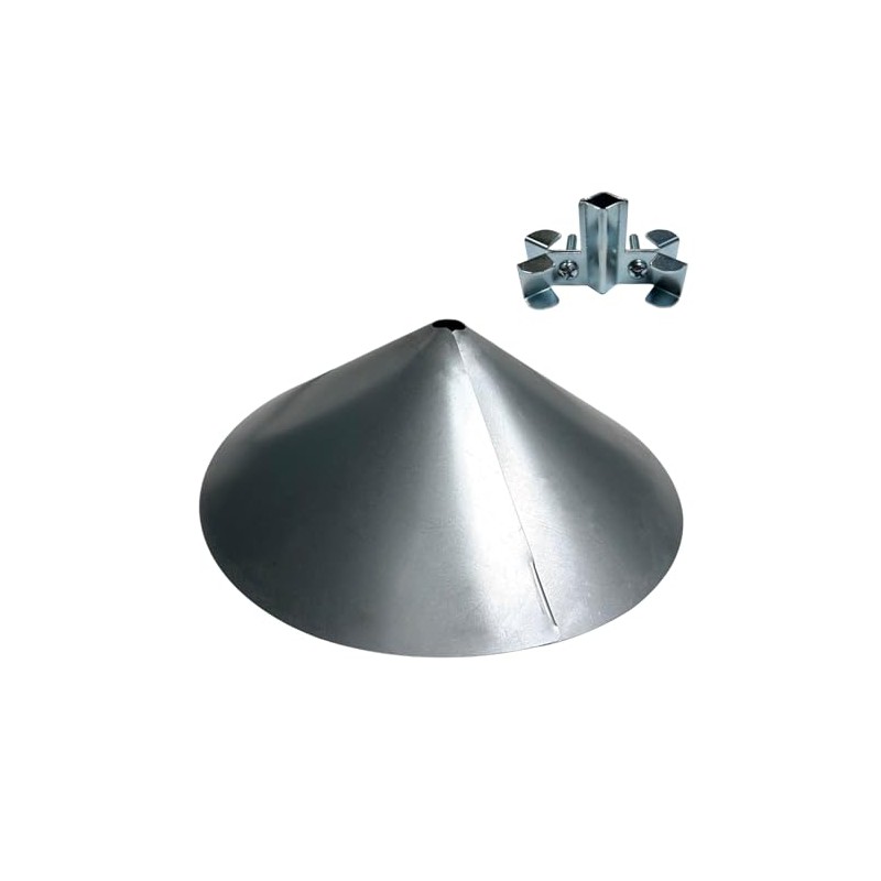 Erva Wrap-Around Cone Squirrel Baffle - Made in USA -