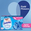 Suavitel Complete Fabric Softener Dryer Sheets, Field Flowers, 185 ct,