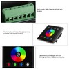 Wall Mounted Colorful RGBW LED Touch Panel Controller Dimmer Switch