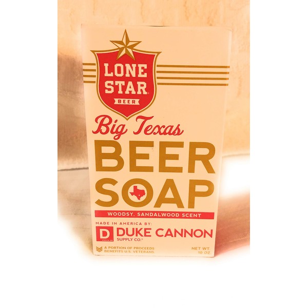duke cannon big texas beer soap (lone star beer)