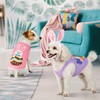 LyssKMK 4 Pack Easter Dog Shirts Easter Eggs Rabbit Tank