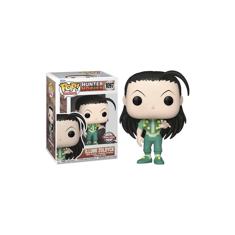 Funko Pop Animation: Hunter Illumi Zoldyck 60140 1097