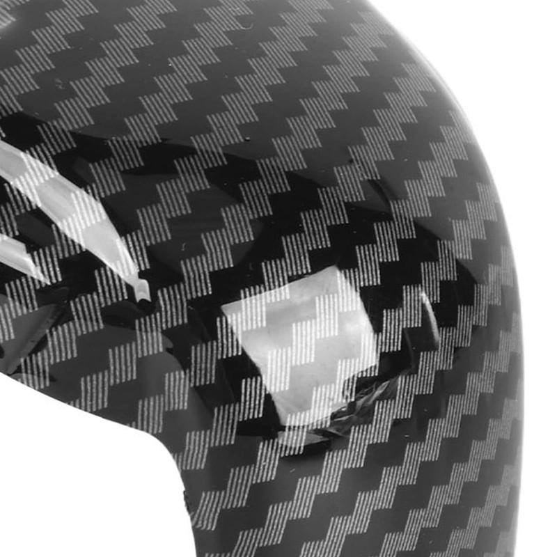 Gear Knob Trim Carbon Fibre Grain Scratch Free Replacement for