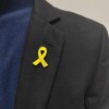 20 Pcs Funeral Ribbon Awareness Pins Memorial Lapel Brooches Forever