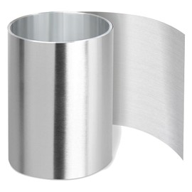 Vigorous 8in x 10ft Aluminum Flashing, 0.2mm Waterproof Metal Roofing Panels,1060 Aluminum Flashing Roll for Roof Flashing, Stains Moss and Mildew Prevention, Sealing Windows Doors, DIY Craft