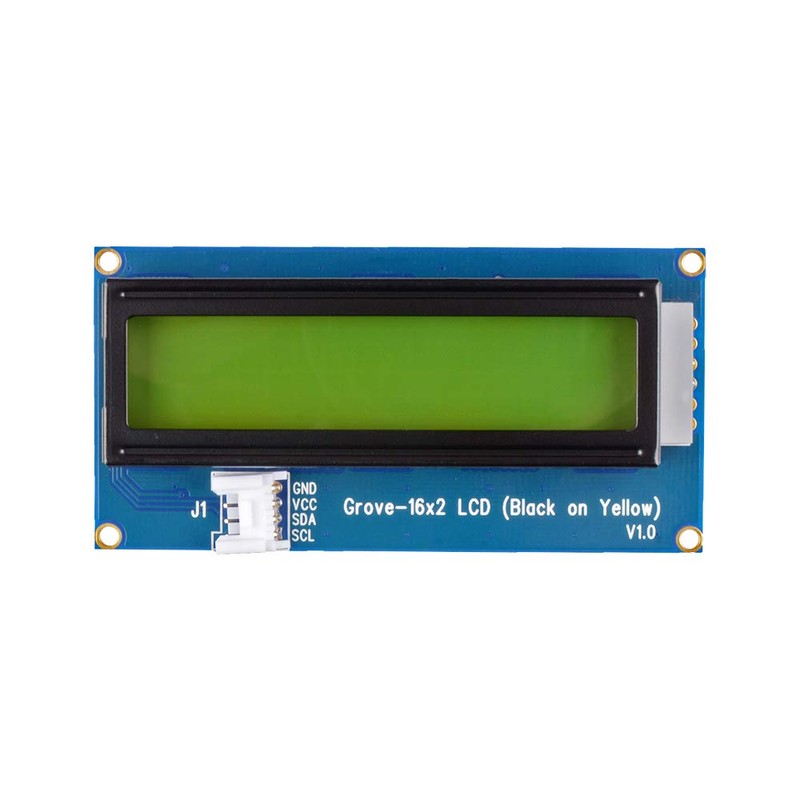 seeed studio Grove, 16x2 LCD, Black on Yellow (104020113)