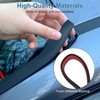 EEEKit 5M/16FT Auto Seal Weather Stripping: Rubber Sealing Strip Trim