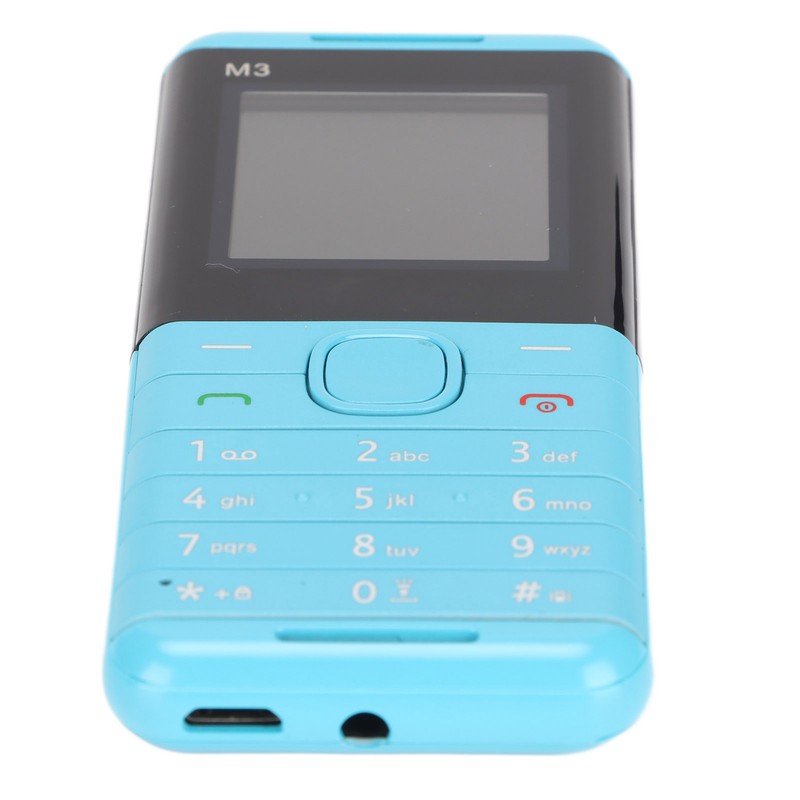 M3 1.44in 2G Large Button Cell Phone with Lanyard Dual