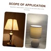 Outanaya 2pcs PVC Lampshade DIY Material Blocking Lamp Shade Material