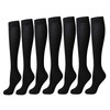Aoxwomens Compression Socks Knee-High Athletic Socks Running Hiking Nursing Pregnacy