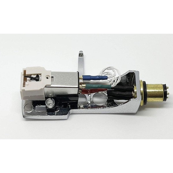 ReadyWired Silver Headshell with Cartridge Stylus for Stanton T.50, T.52,
