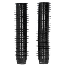 50PCS Planting Basket Mesh Pot Round Plant Grow Hydroponic Containers Root Fixer