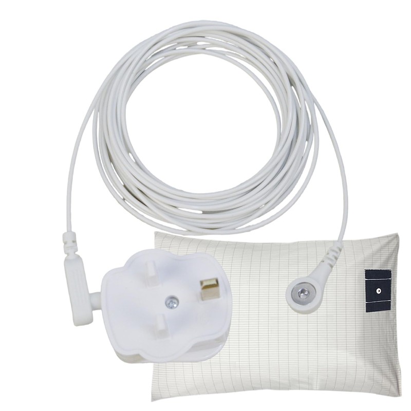 UK Grounding Socket with 16 Feet Grounding Cable, Earthing Grounding