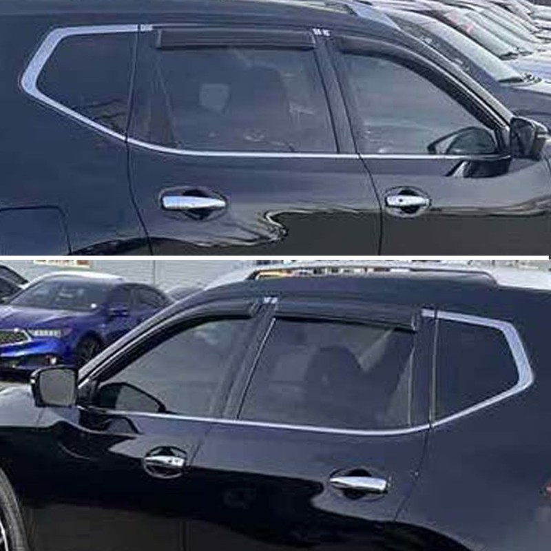 Sun Rain Guards Vent Window Shade for 2014-2020 Nissan Rogue