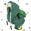 7 Inch Desk Goose Outfit Green Hoodie and Mini Backpack