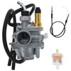 YJGZSVK Carburetor For Yamaha TTR50 TTR 50E 2006-2011 Replaces 1P6-E4101-10-00