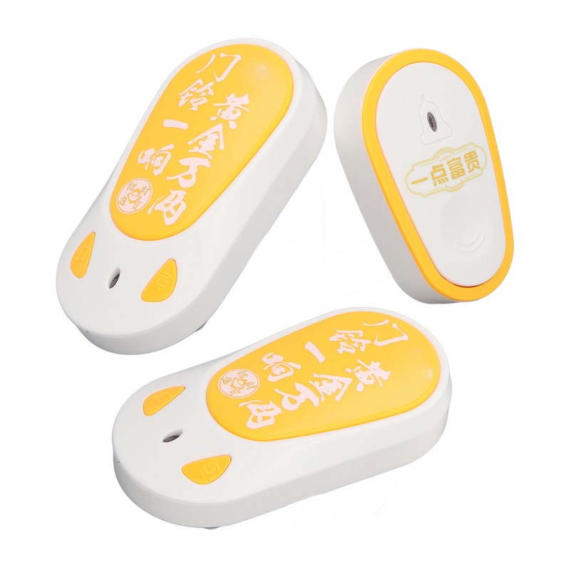 Remote Control Doorbell Long Range Door Bell Kit Wireless Call
