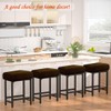 Levoberg Bar Stool Cover Rectangle Stretch Counter Height Barstool Slipcovers