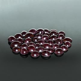 GEMKORA 50 carats Star Garnet Gemstone Cabochons for Jewelry Making Supply, Wholesale Lot, Loose Crystals, DIY, Wire Wrapping, Healing Crystals, Bulk Gemstone Deal, January Birthstone