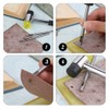10 Pcs Leather Hole Punch Set, 0.5mm-3.5mm Leather Punch Tool,
