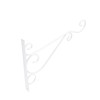 2 Pcs Plant Hanger Bracket Aluminium Alloy Wall Mount Plant
