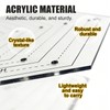 4 Pcs Quilting Ruler Set, 60 Degree Triangle and Diamond,
