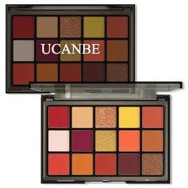 UCANBE- Esta paleta de sombras de ojos Sunset Orange es una mezcla de 15 tonos apasionantes de textura aterciopelada y de aplicación suave con...     