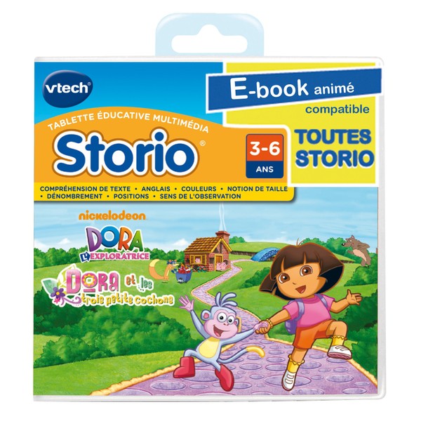 Vtech - 280905 - Storio - E-book animé - Dora