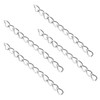 NX Garden Tail Extender Chain 100PCS K White Gold 50