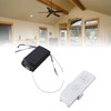 Jiawu Ceiling Fan Light Remote Control Kit High Compatibility Timer