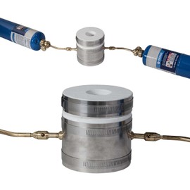 PMC Supplies LLC Basic Tabletop Mini PRO Kiln Propane Metal Melting Furnace Set - Melts Gold, Silver, Copper & More - 5-10 Mins