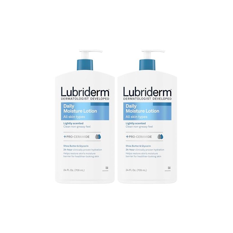 Lubriderm Loci?n Hidratante Diaria + Pro-ceramida con Manteca