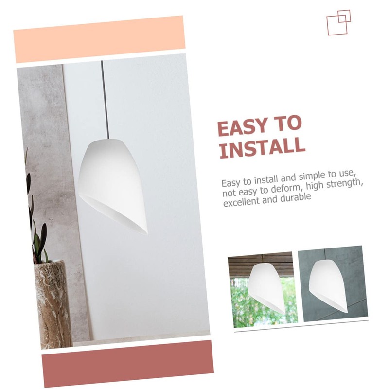 IWOWHERO Replacement Horseshoe Lamp Shade Cover Decorative Light Shade for