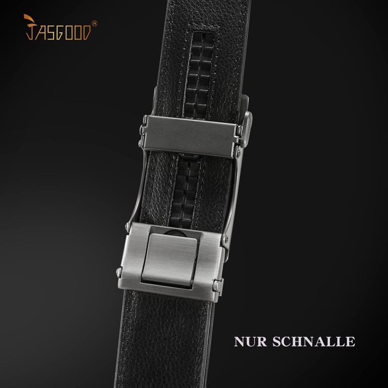 JasGood Men's 35 mm Strap and 40 mm Automatic Ratchet
