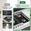 3Pcs Stove Guard for Gas Stoves, 0.3mm Stove Top Covers