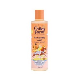 Childs Farm Hair & Body Wash Peach & Apricot, 250ml