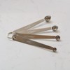 BERYLER 2PCS 1/16 Teaspoon(1/16tsp, Pinch) Single Tiny Measuring Spoon, Small