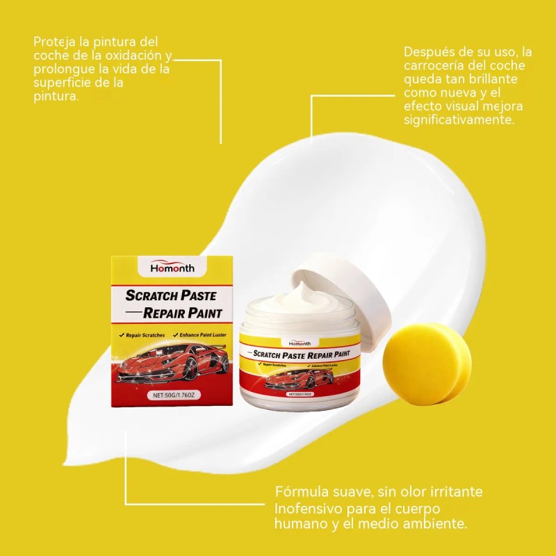 Cera Pulidora Para Reparar Rayones En La Pintura De