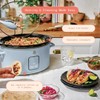 Beautiful 4-Quart Slow Cooker with Touch-Activated Display, Programmable Digital Controls,