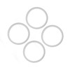 4PCS Water Distiller Sealing Ring Silicone Heat Resistance Water Distiller